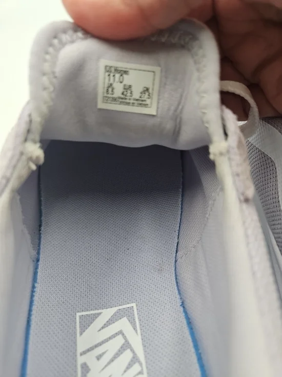 Vans Lilac Low-Top Sneakers with White Stripe - Women - Picture 8 of 8